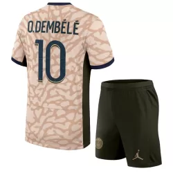 Dječji Dresovi Paris Saint-Germain O. Dembele 10 Četvrta Jordan 2023/24 Dječji Dresovi Paris Saint-Germain O. Dembele 10 Četvrta Jordan 2023/24