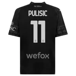 Dresovi AC Milan Christian Pulisic 11 Četvrta 2023/24 Crna Dresovi AC Milan Christian Pulisic 11 Četvrta 2023/24 Crna