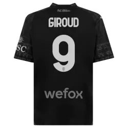 Dresovi AC Milan Olivier Giroud 9 Četvrta 2023/24 Crna Dresovi AC Milan Olivier Giroud 9 Četvrta 2023/24 Crna