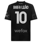 Dresovi AC Milan Rafael Leao 10 Četvrta 2023/24 Crna