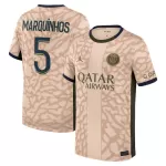 Dresovi Paris Saint-Germain Lucas Marquinhos 5 Četvrta Jordan 2023/24