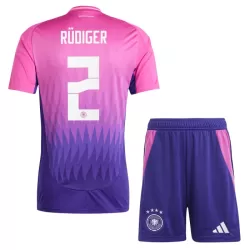 Dječji Dresovi Njemačka Antonio Rudiger 2 Gostujući Euro 2024 Dječji Dresovi Njemačka Antonio Rudiger 2 Gostujući Euro 2024