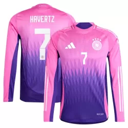Dresovi Njemačka Kai Havertz 7 Gostujući Euro 2024 Dugi rukav Dresovi Njemačka Kai Havertz 7 Gostujući Euro 2024 Dugi rukav