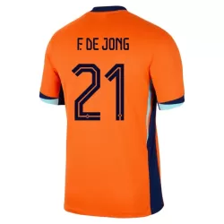 Dresovi Nizozemska Frenkie de Jong 21 Domaći Euro 2024 Dresovi Nizozemska Frenkie de Jong 21 Domaći Euro 2024