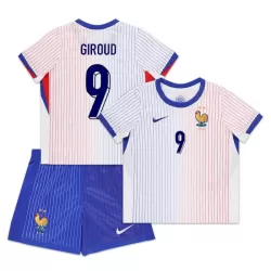 Dječji Dresovi Francuska Giroud 9 Gostujući Euro 2024 Dječji Dresovi Francuska Giroud 9 Gostujući Euro 2024
