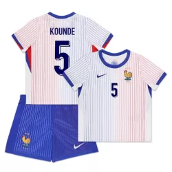 Dječji Dresovi Francuska Kounde 5 Gostujući Euro 2024 Dječji Dresovi Francuska Kounde 5 Gostujući Euro 2024