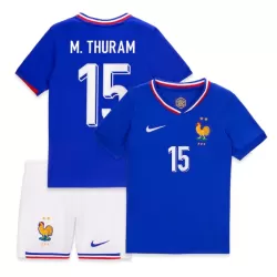 Dječji Dresovi Francuska M. Thuram 15 Domaći Euro 2024 Dječji Dresovi Francuska M. Thuram 15 Domaći Euro 2024