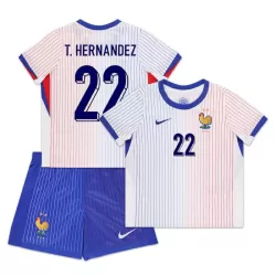 Dječji Dresovi Francuska T. Hernandez 22 Gostujući Euro 2024 Dječji Dresovi Francuska T. Hernandez 22 Gostujući Euro 2024