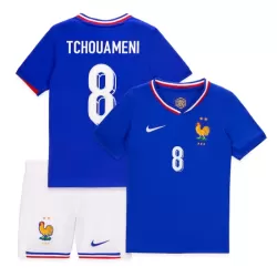 Dječji Dresovi Francuska Tchouaméni 8 Domaći Euro 2024 Dječji Dresovi Francuska Tchouaméni 8 Domaći Euro 2024