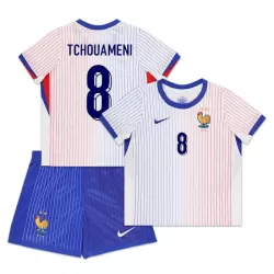Dječji Dresovi Francuska Tchouaméni 8 Gostujući Euro 2024 Dječji Dresovi Francuska Tchouaméni 8 Gostujući Euro 2024