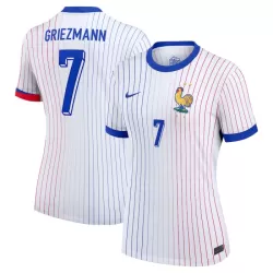 Ženski Dresovi Francuska Griezmann 7 Gostujući Euro 2024 Ženski Dresovi Francuska Griezmann 7 Gostujući Euro 2024