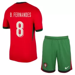 Dječji Dresovi Portugal Bruno Fernandes 8 Domaći Euro 2024 Dječji Dresovi Portugal Bruno Fernandes 8 Domaći Euro 2024