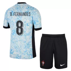 Dječji Dresovi Portugal Bruno Fernandes 8 Gostujući Euro 2024 Dječji Dresovi Portugal Bruno Fernandes 8 Gostujući Euro 2024