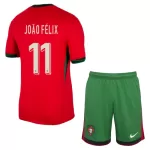 Dječji Dresovi Portugal João Félix 11 Domaći Euro 2024