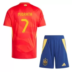 Dječji Dresovi Španjolska Alvaro Morata 7 Domaći Euro 2024 Dječji Dresovi Španjolska Alvaro Morata 7 Domaći Euro 2024