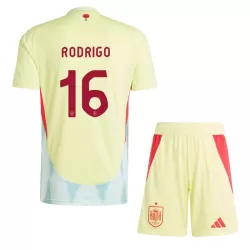 Dječji Dresovi Španjolska Rodrigo 16 Gostujući Euro 2024 Dječji Dresovi Španjolska Rodrigo 16 Gostujući Euro 2024