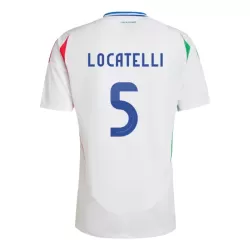 Dresovi Italija Manuel Locatelli 5 Gostujući Euro 2024 Dresovi Italija Manuel Locatelli 5 Gostujući Euro 2024