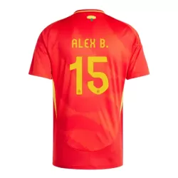 Dresovi Španjolska Alex Baena 15 Domaći Euro 2024 Dresovi Španjolska Alex Baena 15 Domaći Euro 2024