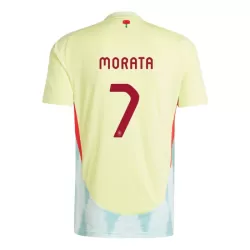 Dresovi Španjolska Alvaro Morata 7 Gostujući Euro 2024 Dresovi Španjolska Alvaro Morata 7 Gostujući Euro 2024