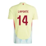 Dresovi Španjolska Aymeric Laporte 14 Gostujući Euro 2024