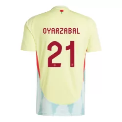 Dresovi Španjolska Mikel Oyarzabal 21 Gostujući Euro 2024 Dresovi Španjolska Mikel Oyarzabal 21 Gostujući Euro 2024