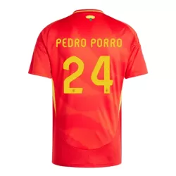 Dresovi Španjolska Pedro Porro 24 Domaći Euro 2024 Dresovi Španjolska Pedro Porro 24 Domaći Euro 2024