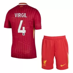 Dječji Dresovi Liverpool Virgil 4 Domaći 2024/25 Dječji Dresovi Liverpool Virgil 4 Domaći 2024/25