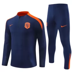 Komplet Trenirke za Treniranje Nizozemska Četvrt-Zip 2024/25 Navy Komplet Trenirke za Treniranje Nizozemska Četvrt-Zip 2024/25 Navy