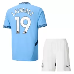 Dječji Dresovi Manchester City J. Alvarez 19 Domaći 2024/25 Dječji Dresovi Manchester City J. Alvarez 19 Domaći 2024/25