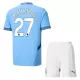 Dječji Dresovi Manchester City Matheus Nunes 27 Domaći 2024/25 Dječji Dresovi Manchester City Matheus Nunes 27 Domaći 2024/25