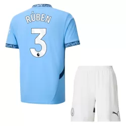 Dječji Dresovi Manchester City Rúben 3 Domaći 2024/25 Dječji Dresovi Manchester City Rúben 3 Domaći 2024/25