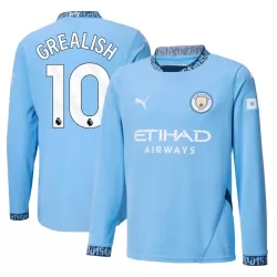 Dresovi Manchester City Grealish 10 Domaći 2024/25 Dugi rukav Dresovi Manchester City Grealish 10 Domaći 2024/25 Dugi rukav