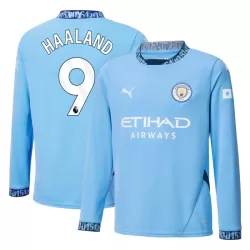 Dresovi Manchester City Haaland 9 Domaći 2024/25 Dugi rukav Dresovi Manchester City Haaland 9 Domaći 2024/25 Dugi rukav