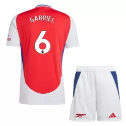 Dječji Dresovi Arsenal Gabriel 6 Domaći 2024/25 Dječji Dresovi Arsenal Gabriel 6 Domaći 2024/25