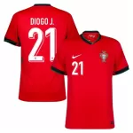 Dresovi Portugal Diogo J. 21 Domaći Euro 2024