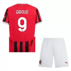 Dječji Dresovi AC Milan Giroud 9 Domaći 2024/25 Dječji Dresovi AC Milan Giroud 9 Domaći 2024/25