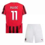 Dječji Dresovi AC Milan Pulisic 11 Domaći 2024/25