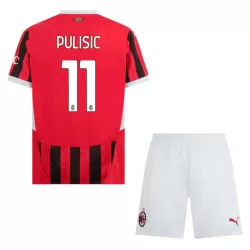 Dječji Dresovi AC Milan Pulisic 11 Domaći 2024/25 Dječji Dresovi AC Milan Pulisic 11 Domaći 2024/25