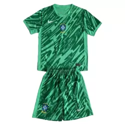 Dječji Golmanski Dresovi Brazil 2024 Zelena Dječji Golmanski Dresovi Brazil 2024 Zelena