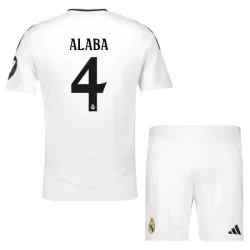 Dječji Dresovi Real Madrid Alaba 4 Domaći 2024/25 Dječji Dresovi Real Madrid Alaba 4 Domaći 2024/25