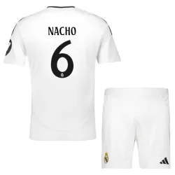 Dječji Dresovi Real Madrid Nacho 6 Domaći 2024/25 Dječji Dresovi Real Madrid Nacho 6 Domaći 2024/25