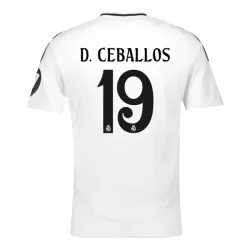 Dresovi Real Madrid D. Ceballos 19 Domaći 2024/25 Dresovi Real Madrid D. Ceballos 19 Domaći 2024/25