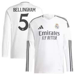 Dresovi Real Madrid Bellingham 5 Domaći 2024/25 Dugi rukav Dresovi Real Madrid Bellingham 5 Domaći 2024/25 Dugi rukav