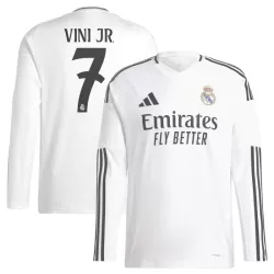 Dresovi Real Madrid Vini JR 7 Domaći 2024/25 Dugi rukav Dresovi Real Madrid Vini JR 7 Domaći 2024/25 Dugi rukav
