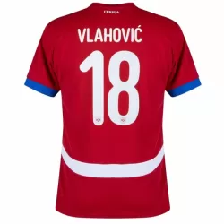 Dresovi Srbija Vlahovic 18 Domaći Euro 2024 Dresovi Srbija Vlahovic 18 Domaći Euro 2024