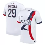 Dresovi Paris Saint-Germain Bradley Barcola 29 Gostujući 2024/25