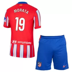 Dječji Dresovi Atlético Madrid Morata 19 Domaći 2024/25 Dječji Dresovi Atlético Madrid Morata 19 Domaći 2024/25