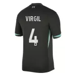 Dresovi Liverpool Virgil 4 Gostujući 2024/25