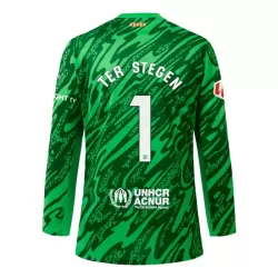 Golmanski Dresovi FC Barcelona Ter Stegen 1 Domaći 2024/25 Dugi rukav Golmanski Dresovi FC Barcelona Ter Stegen 1 Domaći 2024/25 Dugi rukav