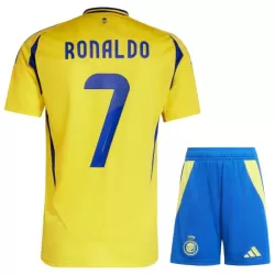 Dječji Dresovi Al Nassr Ronaldo 7 Domaći 2024/25 Dječji Dresovi Al Nassr Ronaldo 7 Domaći 2024/25